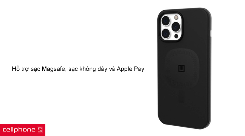 Đánh giá khả năng sạc  ốp lưng iPhone 13 Pro Max UAG Lucent With Magsafe