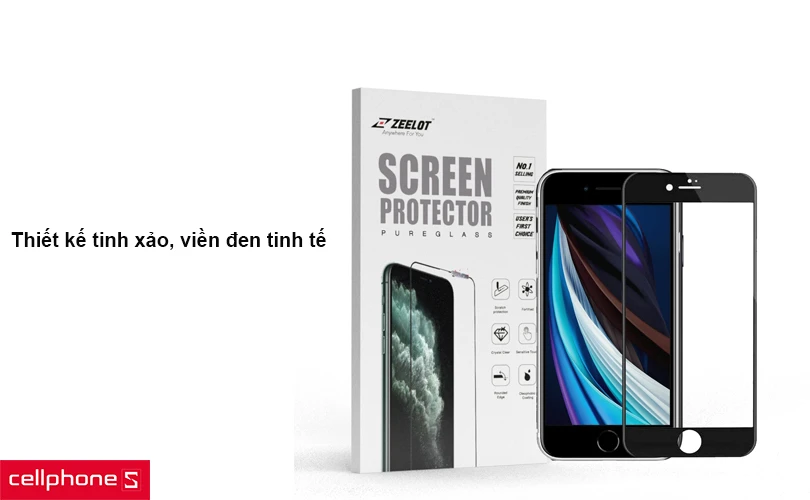 Thiết kế tinh xảo, viền đen tinh tế