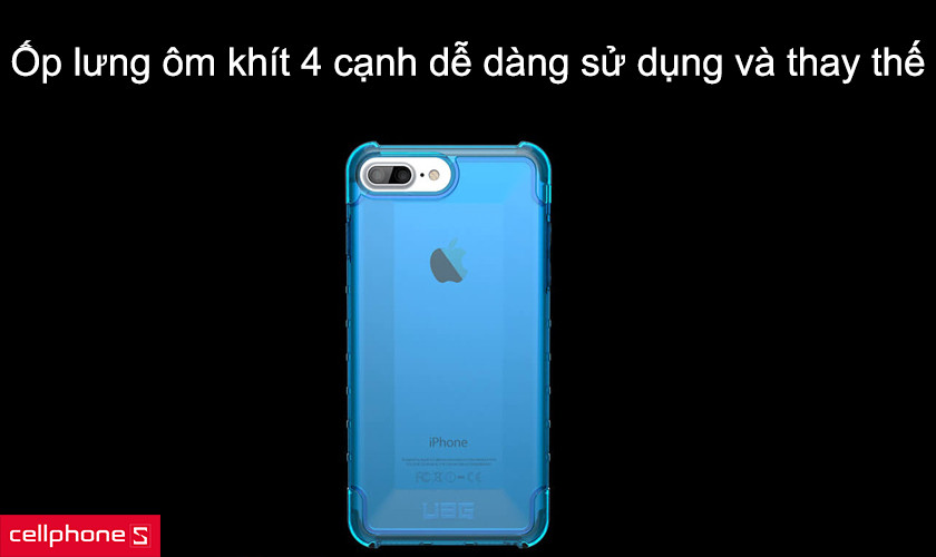 Ốp lưng ôm khít 4 cạnh dễ dàng sử dụng và thay thế, không gây hại da ta