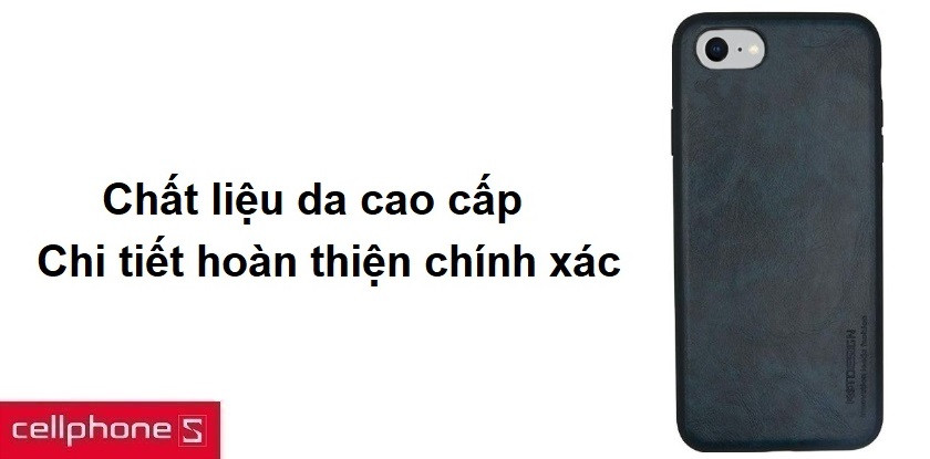 Chất liệu da cao cấp, chi tiết hoàn thiện chính xác