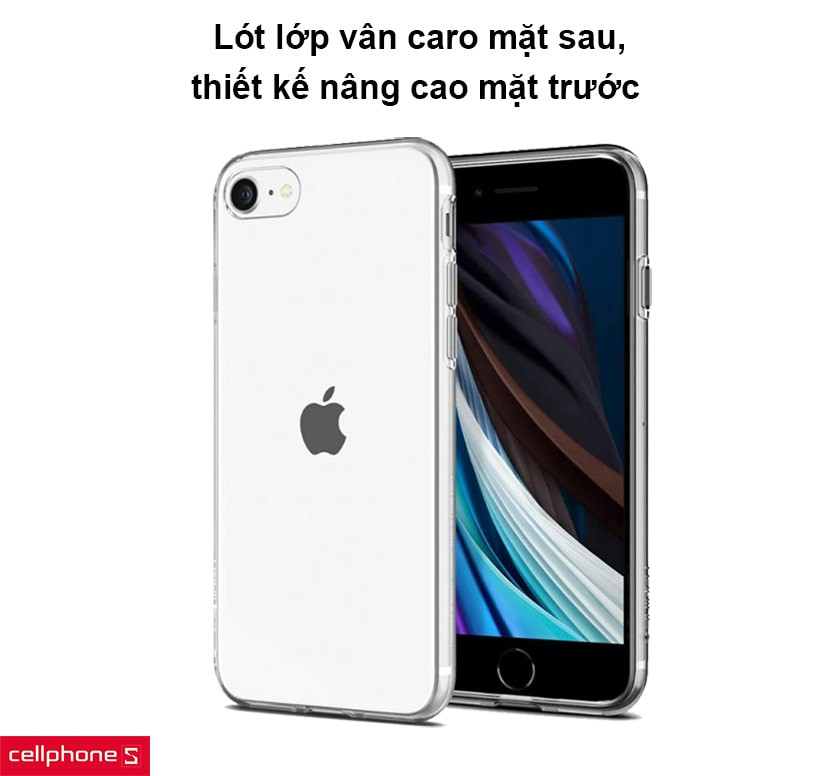 Lót lớp vân caro mặt sau, thiết kế nâng cao mặt trước