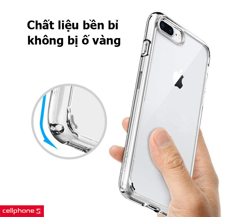 Chất liệu bền bỉ, không bị ố vàng