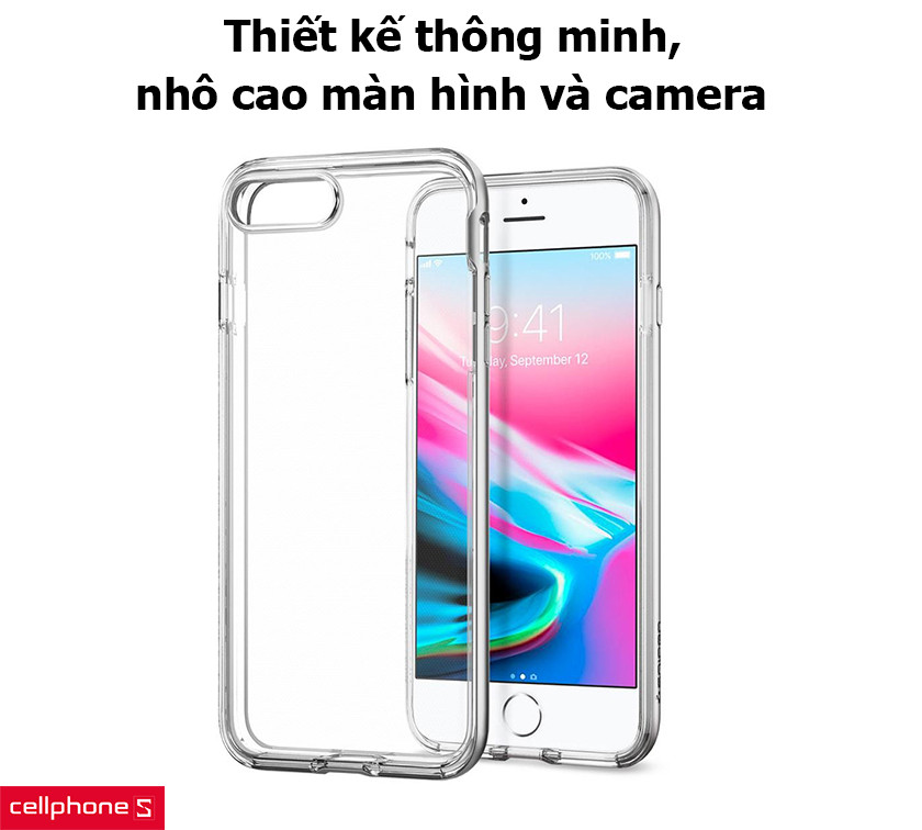 thiết kế thông minh, che chắn màn hình
