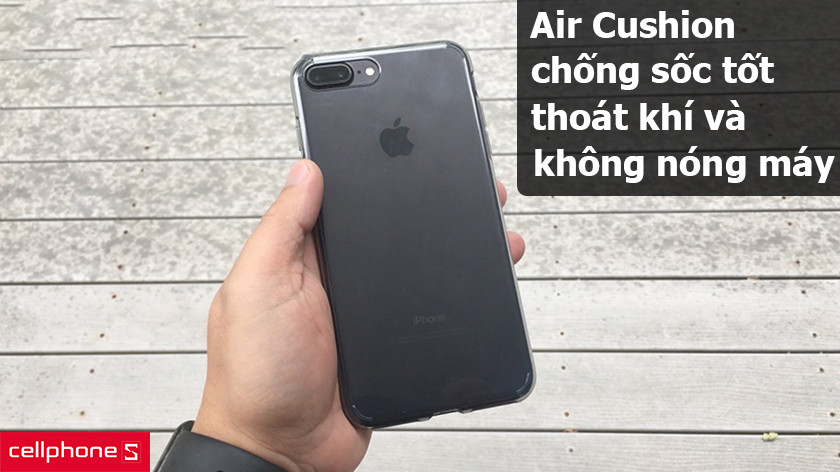 Công nghệ Air Cushion chống sốc, thoát khí và không nóng máy khi sử dụng