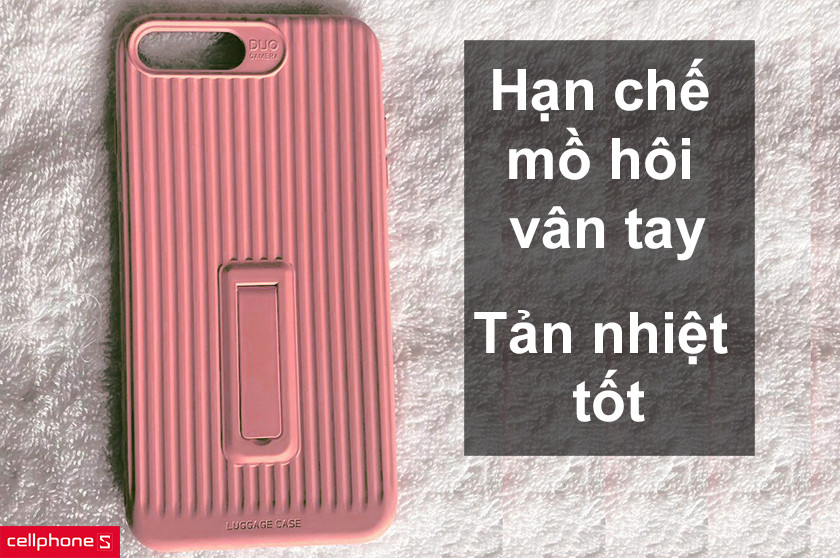 Hạn chế mồ hôi vân tay, khả năng tản nhiệt tốt