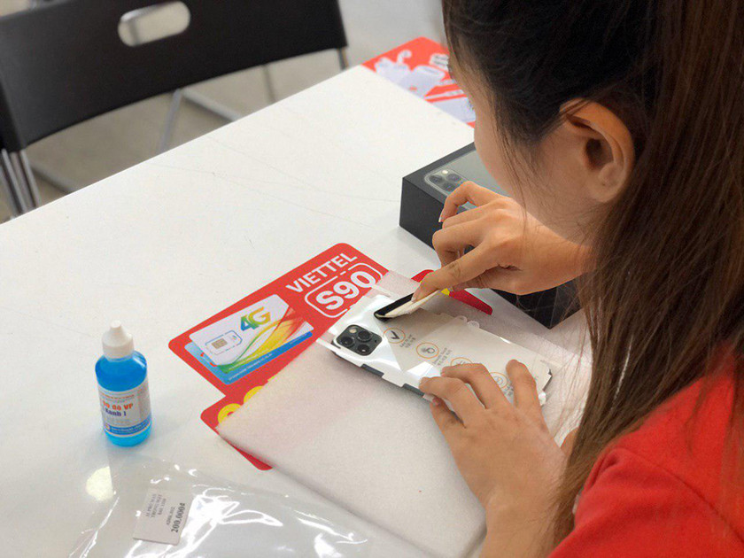 Miếng dán PPF Full viền mặt sau cho iPhone X/XS