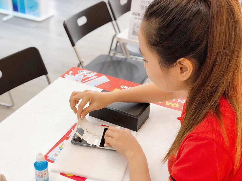 Miếng dán PPF Full viền mặt sau cho iPhone X/XS
