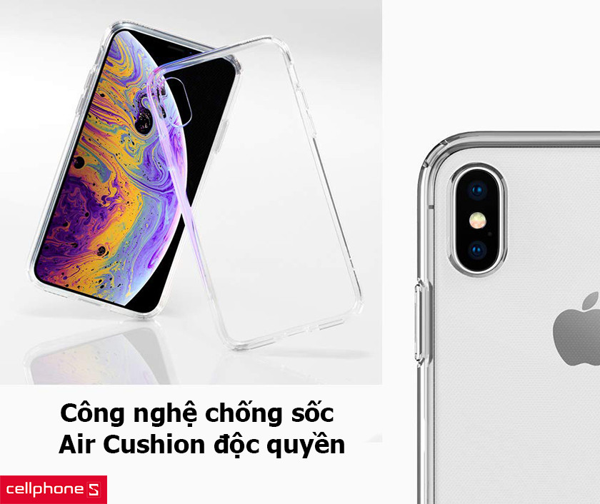 Công nghệ chống sốc Air Cushion độc quyền