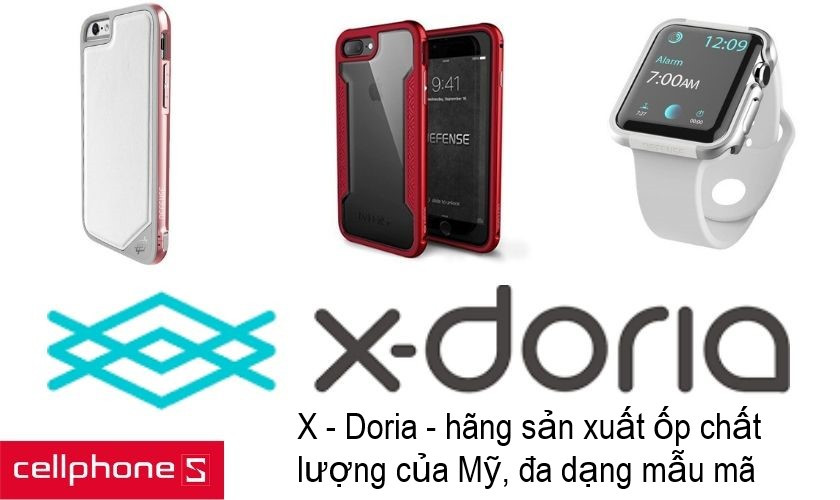 X – Doria – mang đến cho người dùng những sản phẩm bảo vệ điện thoại tuyệt vời