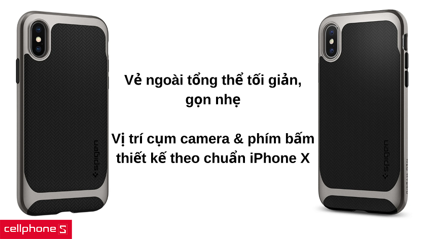 Vẻ ngoài tối giản, gọn nhẹ với phím bấm linh hoạt