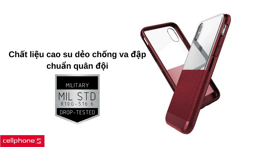 Thiết kế bền bỉ, chất liệu cao cấp chống va đập an toàn