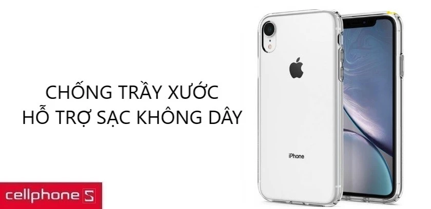 Chống trầy xước va đập vân tay vượt trội, hỗ trợ sạc không dây