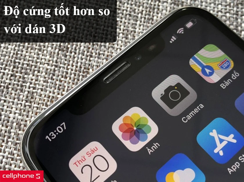 Độ cứng tốt hơn, khó bong tróc hơn so với 3D