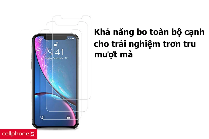 Trải nghiệm sử dụng thông thường thoải mái không khác gì mặt kính gốc