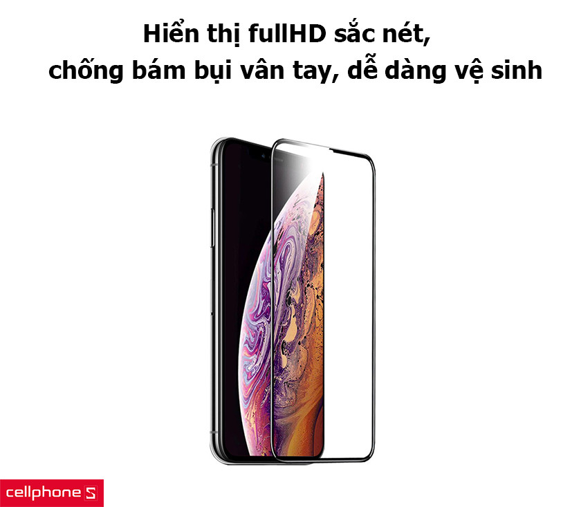 Hiển thị HD sắc nét, chống bám bụi vân tay vượt trội, dễ vệ sinh