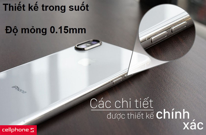 Thiết kế trong suốt cùng sự chính xác đến từng chi tiết