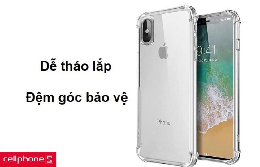 Khả năng đàn hồi tốt dễ dàng tháo lắp cùng khả năng bảo vệ góc máy tốt