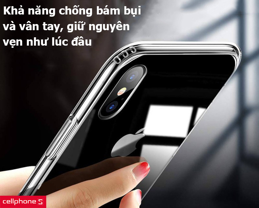Khả năng chống bám bụi và vân tay