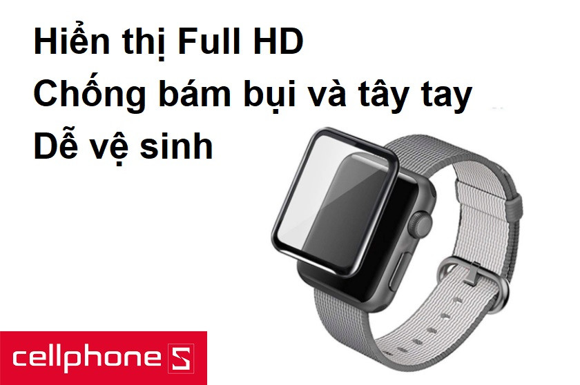 Hiển thị Full HD, chống bám bụi và vây tay vượt trội