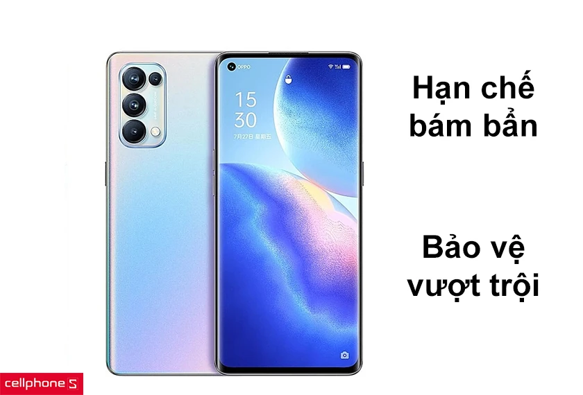 Hạn chế bám bẩn, bảo vệ vượt trội