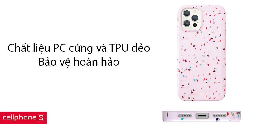 Ốp lưng iPhone 12 / 12 Pro UniQ Coehl Terrazzo