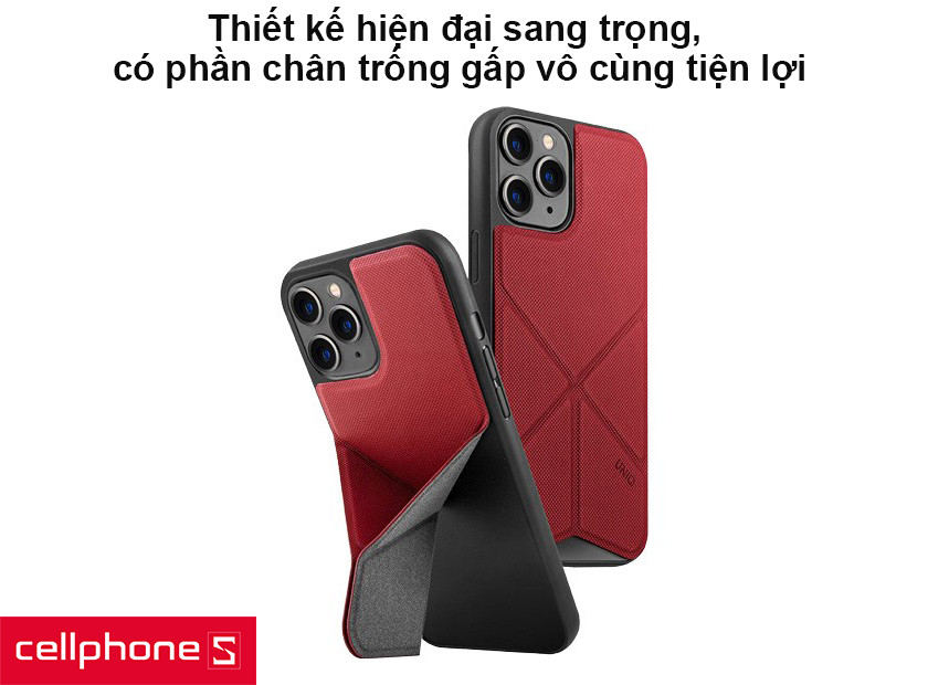Ốp lưng iPhone 12 Pro Max UniQ Hybrid Transforma