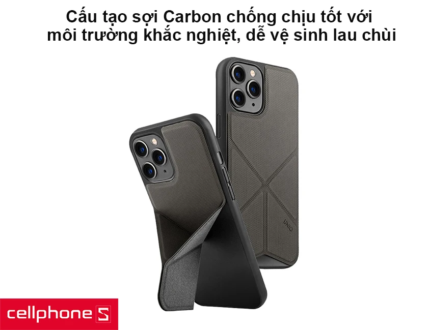 Ốp lưng iPhone 12 Pro Max UniQ Hybrid Transforma