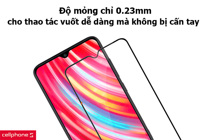 độ mỏng chỉ 0.23mm