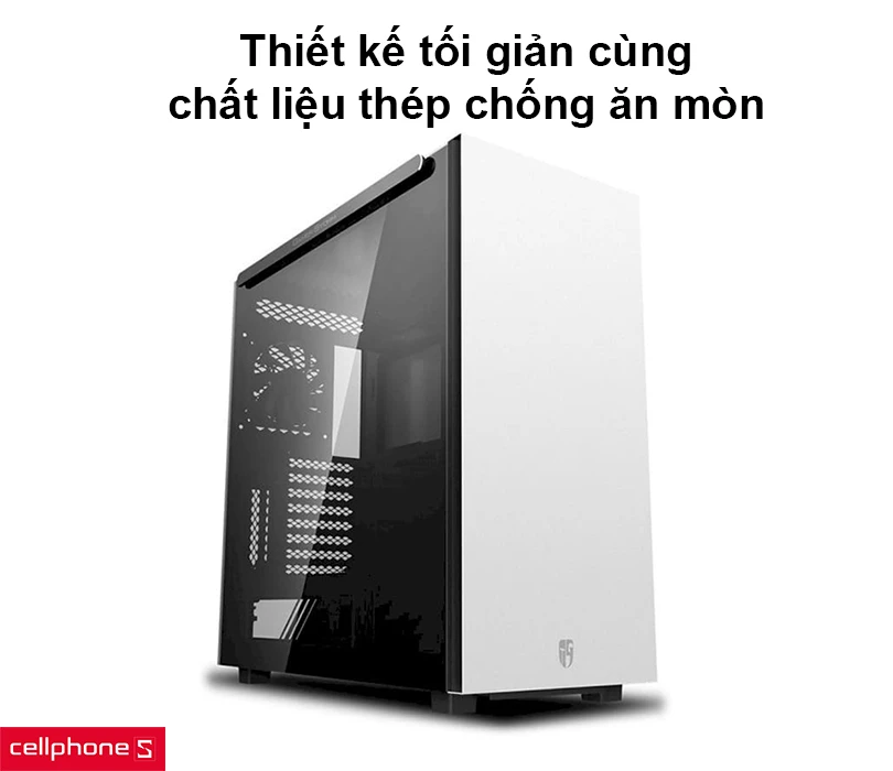 Case máy tính Deepcool MacubeE550 WH Full Tower