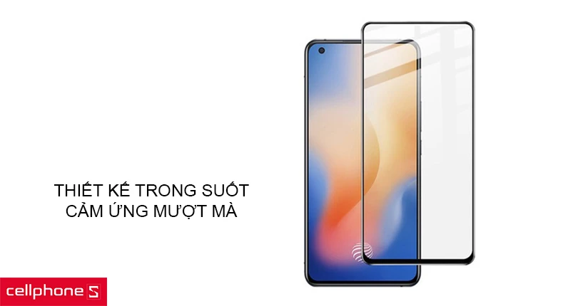 Kính cường lực Oppo A95 - Chống vỡ, trong suốt