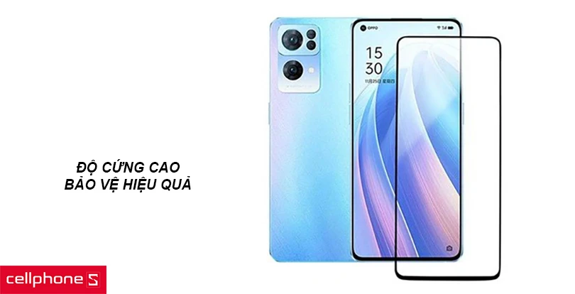 Dễ dán dính chắc, chống vân tay trầy xước tối ưu