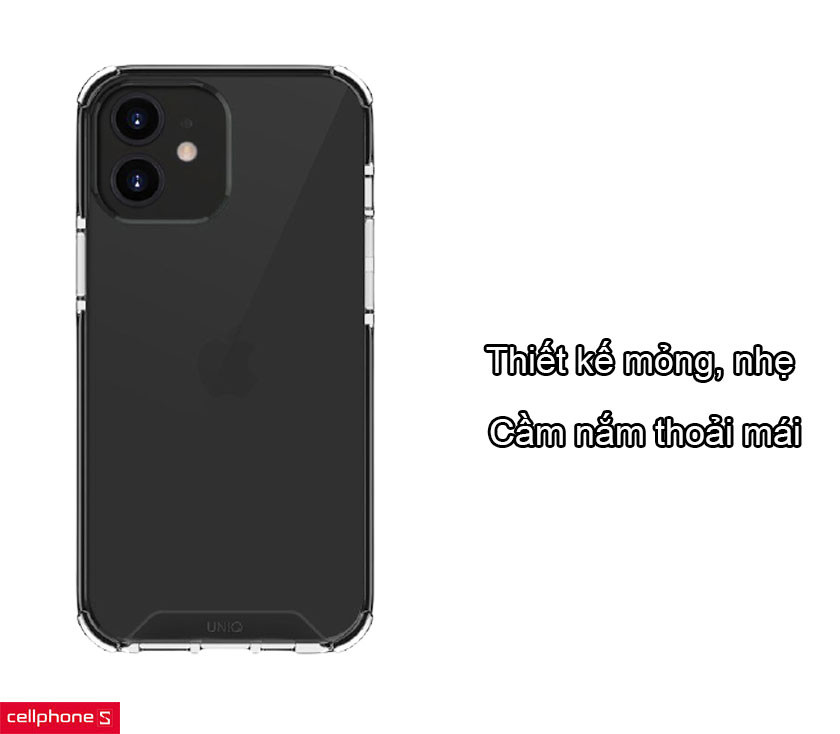 Ốp lưng iPhone 12 Pro Max UniQ Hybrid Combat