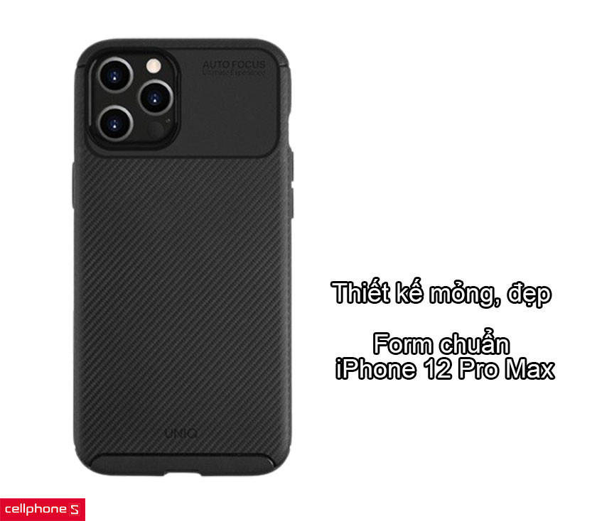 Ốp lưng iPhone 12 Pro Max UniQ Hybrid Hexa