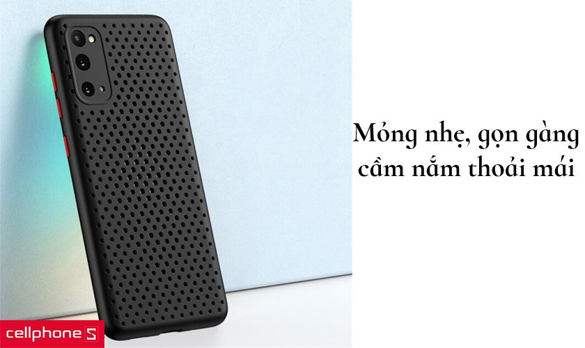 Ốp lưng Realme 8/8 Pro S-Case tản nhiệt 