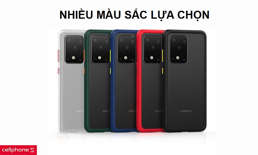 nhiều màu sắc lựa chọn