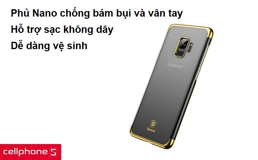 Phủ Nano chống bám bụi và vân tay, hỗ trợ sạc không dây