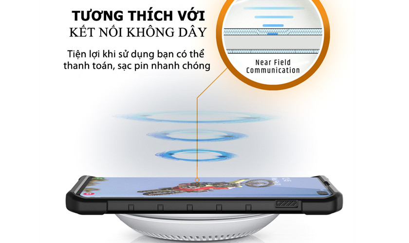 tương thích với đế sạc không dây
