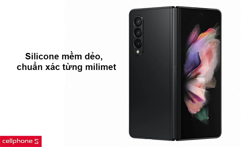 ốp lưng Samsung Galaxy Z Fold 3 Silicon Cover