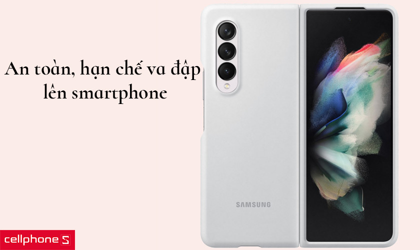 ốp lưng Samsung Galaxy Z Fold 3 Silicon Cover 