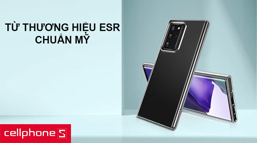 Đến từ thương hiệu ESR – cái tên “sừng sỏ” trong thị trường ốp lưng