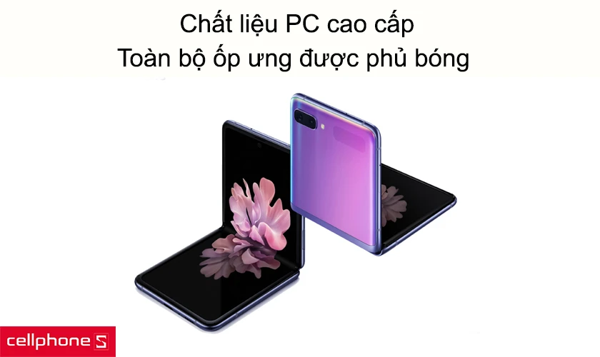 Chất liệu PC cao cấp, toàn bộ ốp ưng được phủ bóng