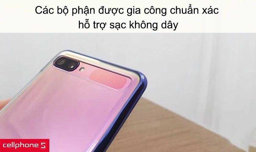 Các bộ phận được gia công chuẩn xác, hỗ trợ sạc không dây