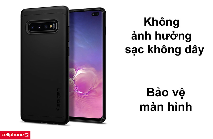 Mặt lưng cứng chống trầy xước và chống bám vân tay mồ hôi đáng kể
