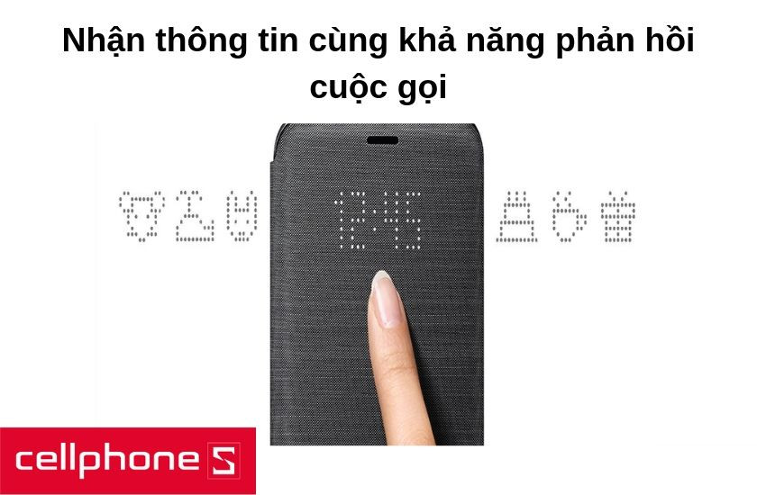 Thông tin hiển thị trực tiếp trên màn hình LED