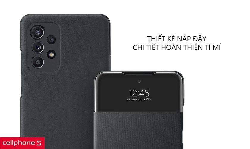 Thiết kế nắp đậy, chi tiết tỉ mỉ