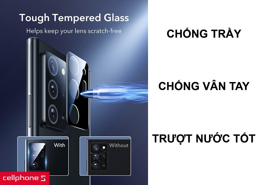 Chống trầy, sốc và hạn chế mồ hôi dấu vân tay cùng khả năng trượt nước khá tốt