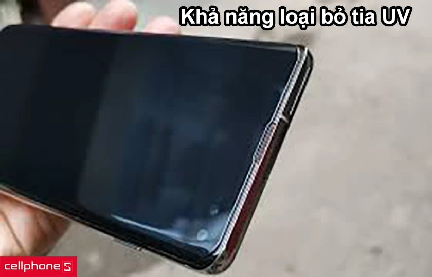 Khả năng loại bỏ tia UV