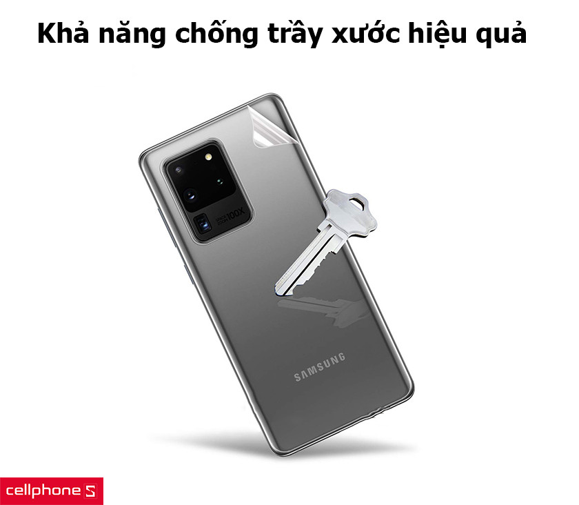 khả năng chống trầy xước.