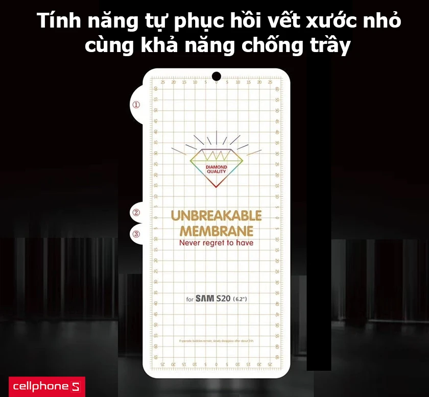 Tính năng tự phục hồi vết xước nhỏ cùng khả năng chống trầy