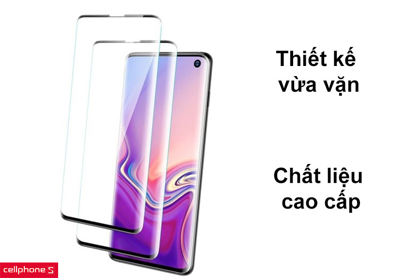 Thiết kế vừa vặn, chất liệu cao cấp